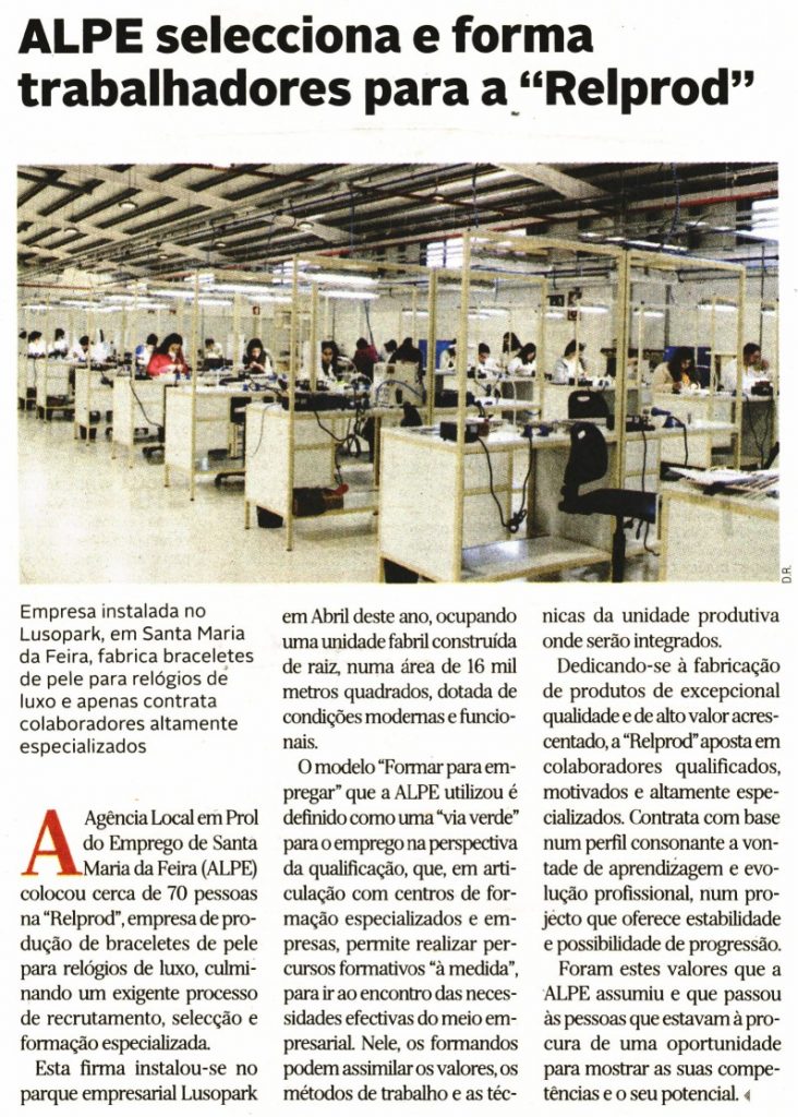 Jornal Diário de Aveiro.